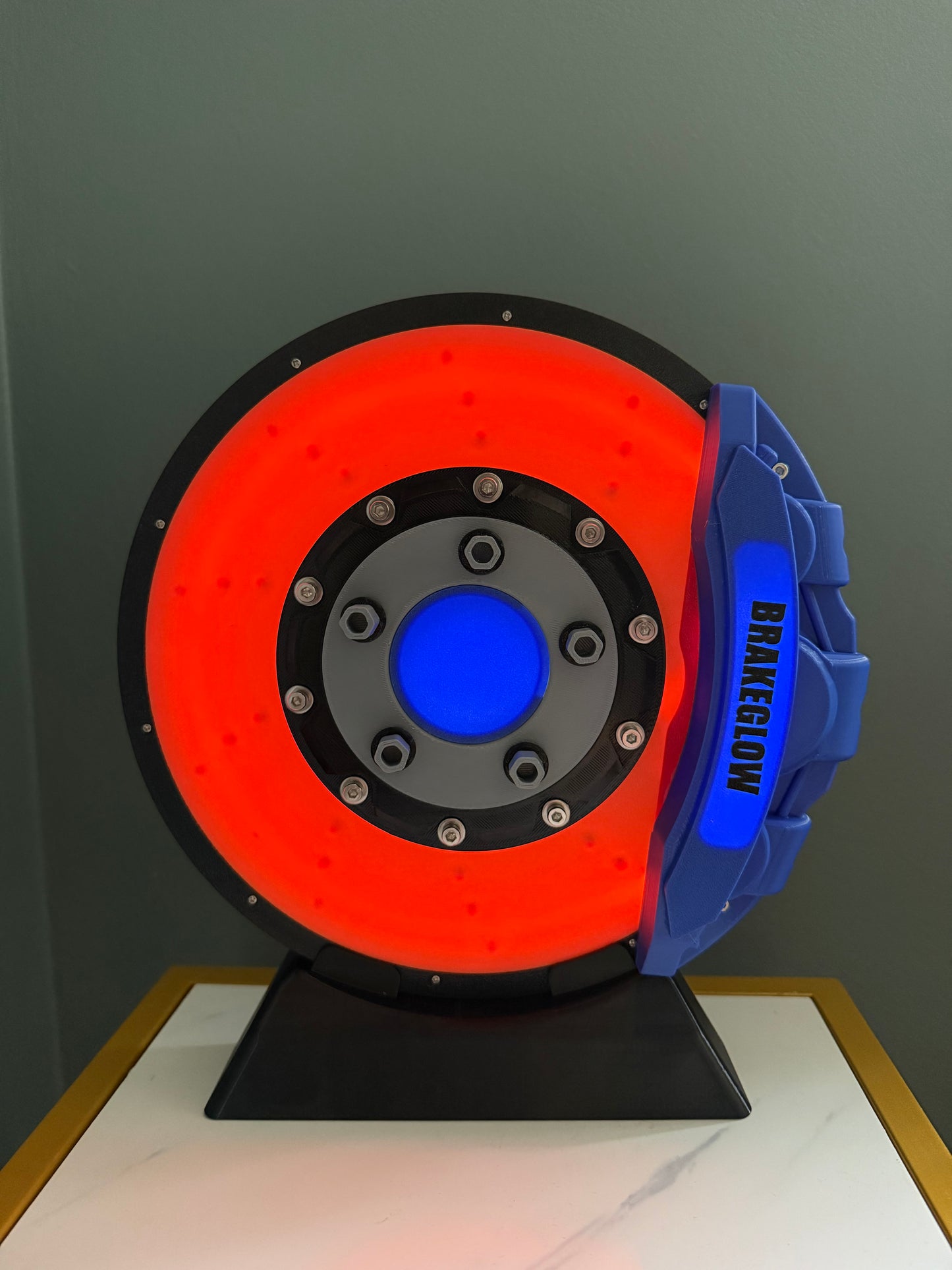 Brake Glow LED Disc HandMade